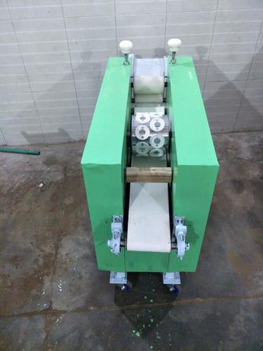 Eco Friendly Pani Puri 6A   Roller Machine Single Belt