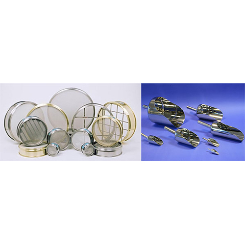 Laboratory Sieves - Stainless Steel, Various Sizes with Multiple Mesh Options | Efficient Particle Size Analysis for Liquids, Solids, and Gases