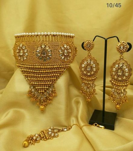 Bridal Jewelry Set - Elegant Silver Alloy, Intricate Floral Design and Sparkling Crystals