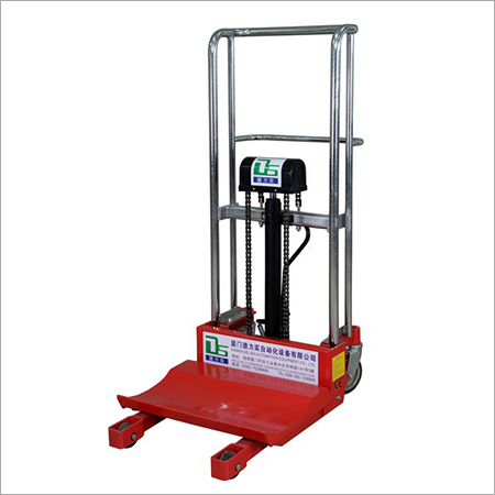 Mini Trolley - Steel Frame, 400kg Lifting Capacity | Hydraulic Mechanism, Chain Hoist, Easy Mobility