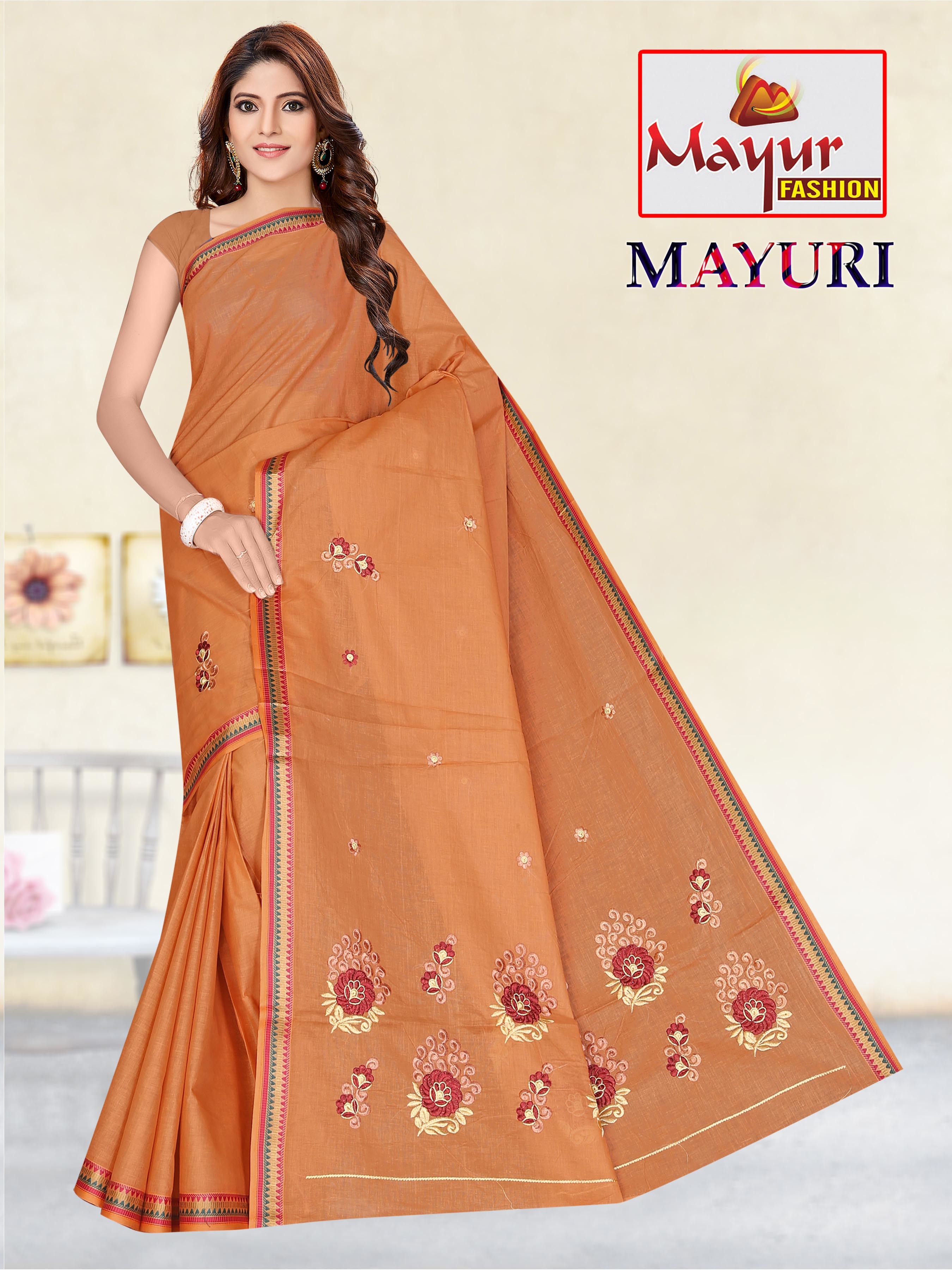16 Pure Cotton Work Saree