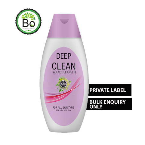 Private Label Face Cleanser - Plastic, Room Temperature, Pink | Deep Cleansing, Multiple Use, For Personal & Parlor Use