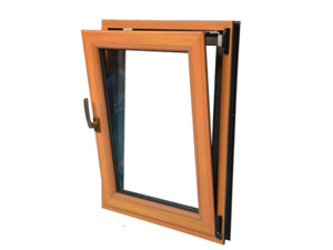 UPVC झुकी और घुमने वाली खिड़की