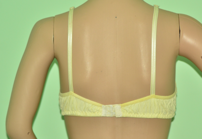Cotton Bra - Pure Cotton Fabric, Size 32-36 | Non-padded, Full Coverage, U-shaped Back For Added Support