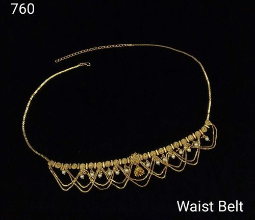 गोल्डन फैंसी कमर पट्टा