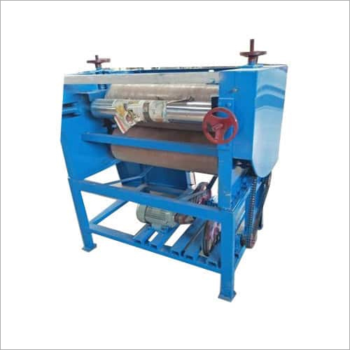 Blue Industrial Plywood Glue Spreader Machine