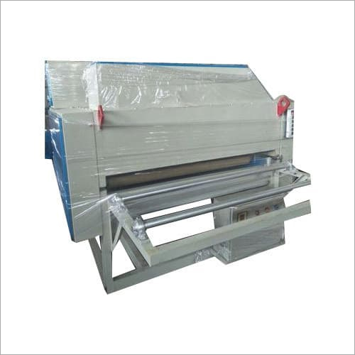 Blue-White Double Sided Brush Sanding Machine For Plywood