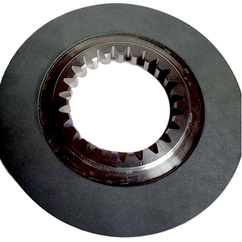 Brake Disc - Gray Iron , Flange Assembly with Fastening Holes, Abrasion Resistant Coating for Long-Term Corrosion Protection