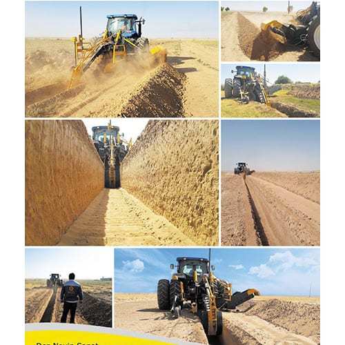 Customized Wide Channel Digging Trencher