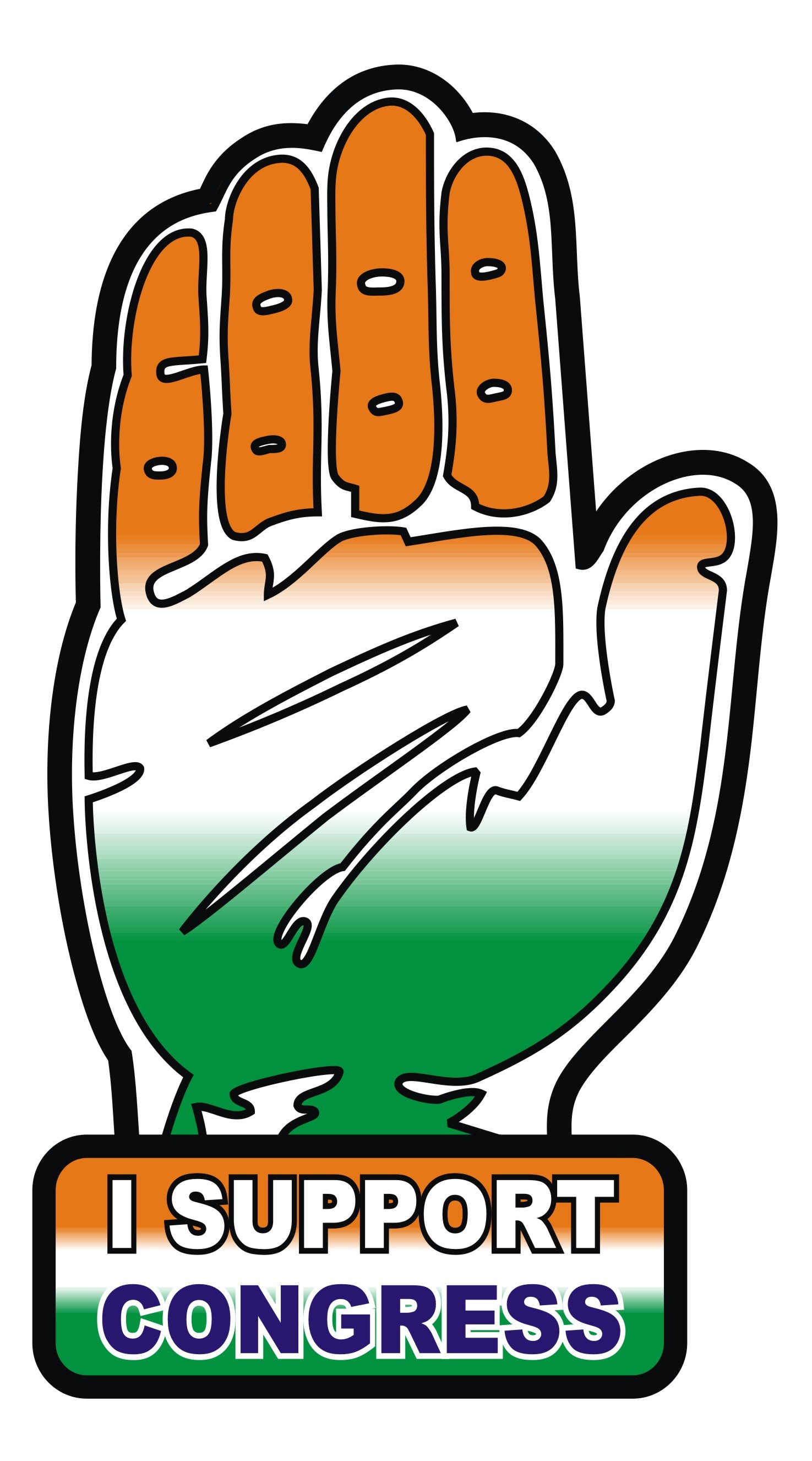 Printed Congress Election Flags