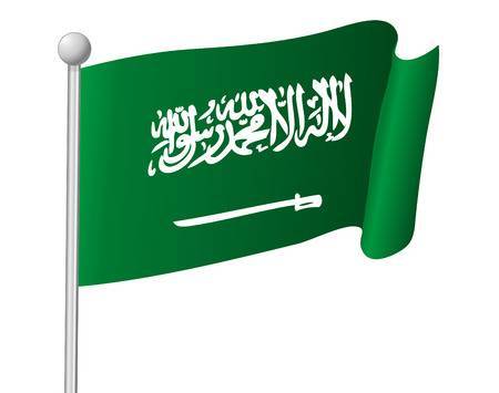 Printed National Stick Flag