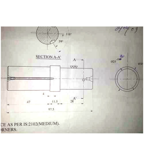 Barm Pin - Stainless Steel, 0.01-1 Kilograms | Silver Color, Galvanized Surface Treatment