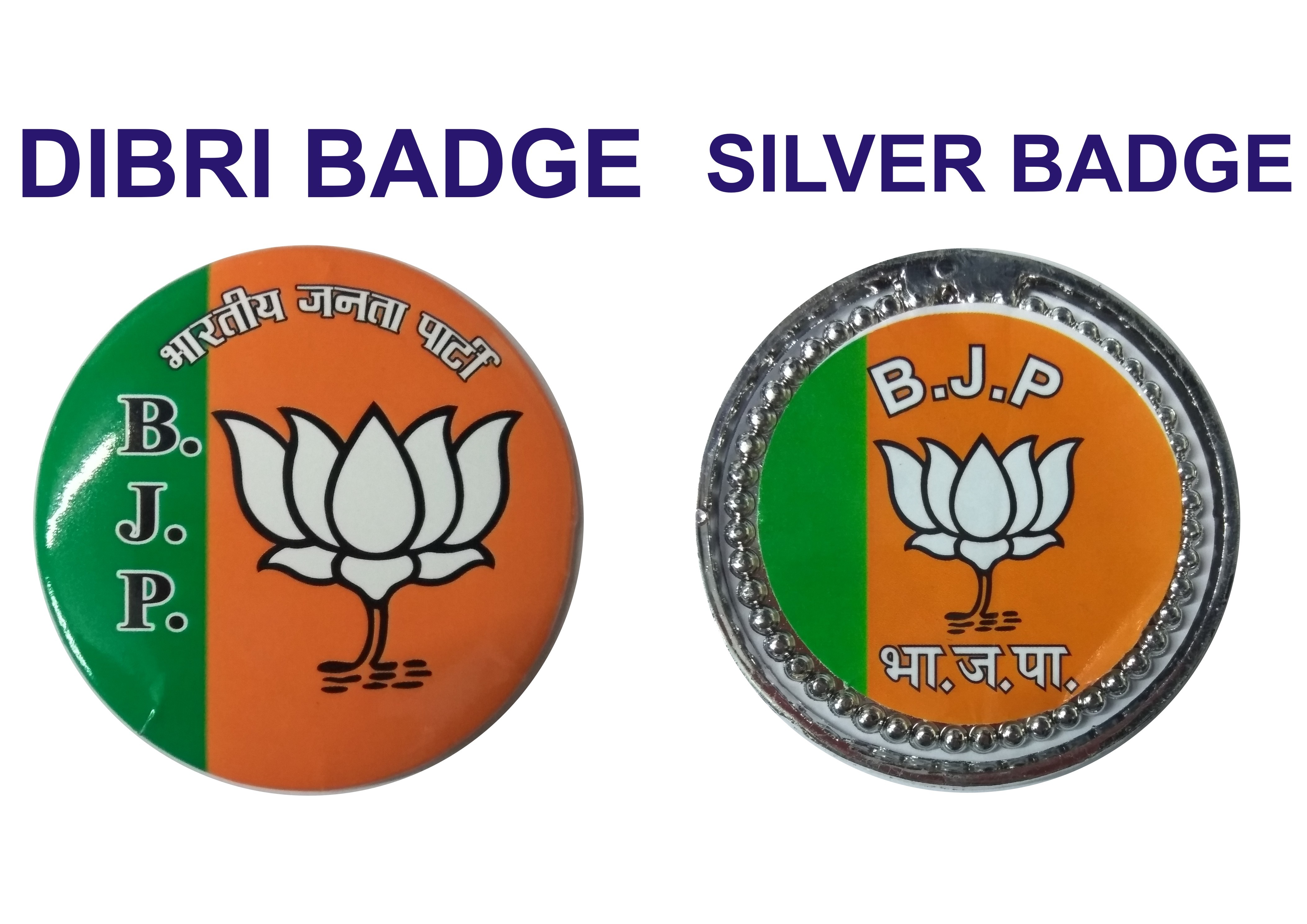 Bjp Election Flags - Silk Material, Sizes: 12x18 To 40x60 Inches | Weather-resistant, Durable Design With Eye-catchy Prints