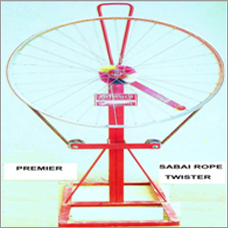 Rope Twisting Machine - Manual Operation | High Performance, Long Functional Life, Enhanced Rotor Speed