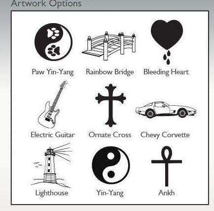 Shiny Green & Silver Earth Blooms Cremation Urn Engravable