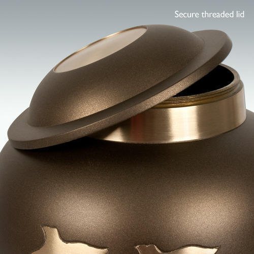 Brownz Heaven Bound Cremation Urn Engravable