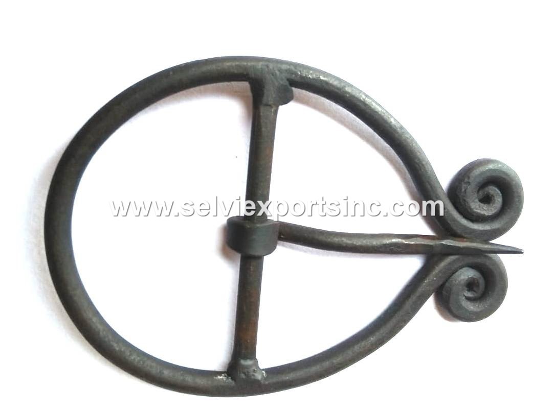 Iron Medieval Penannular Brooch