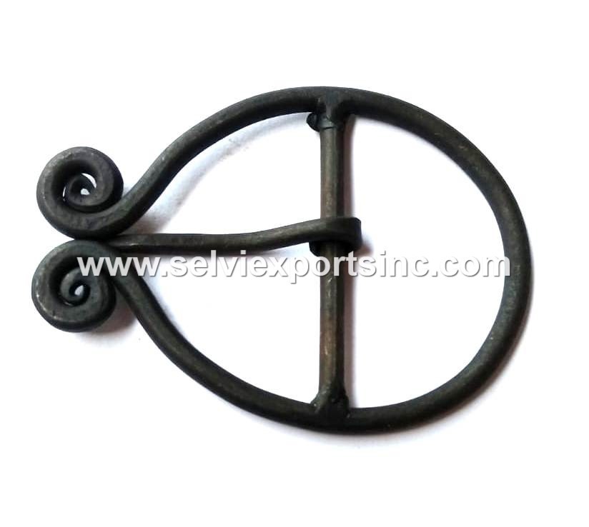 Iron Medieval Penannular Brooch