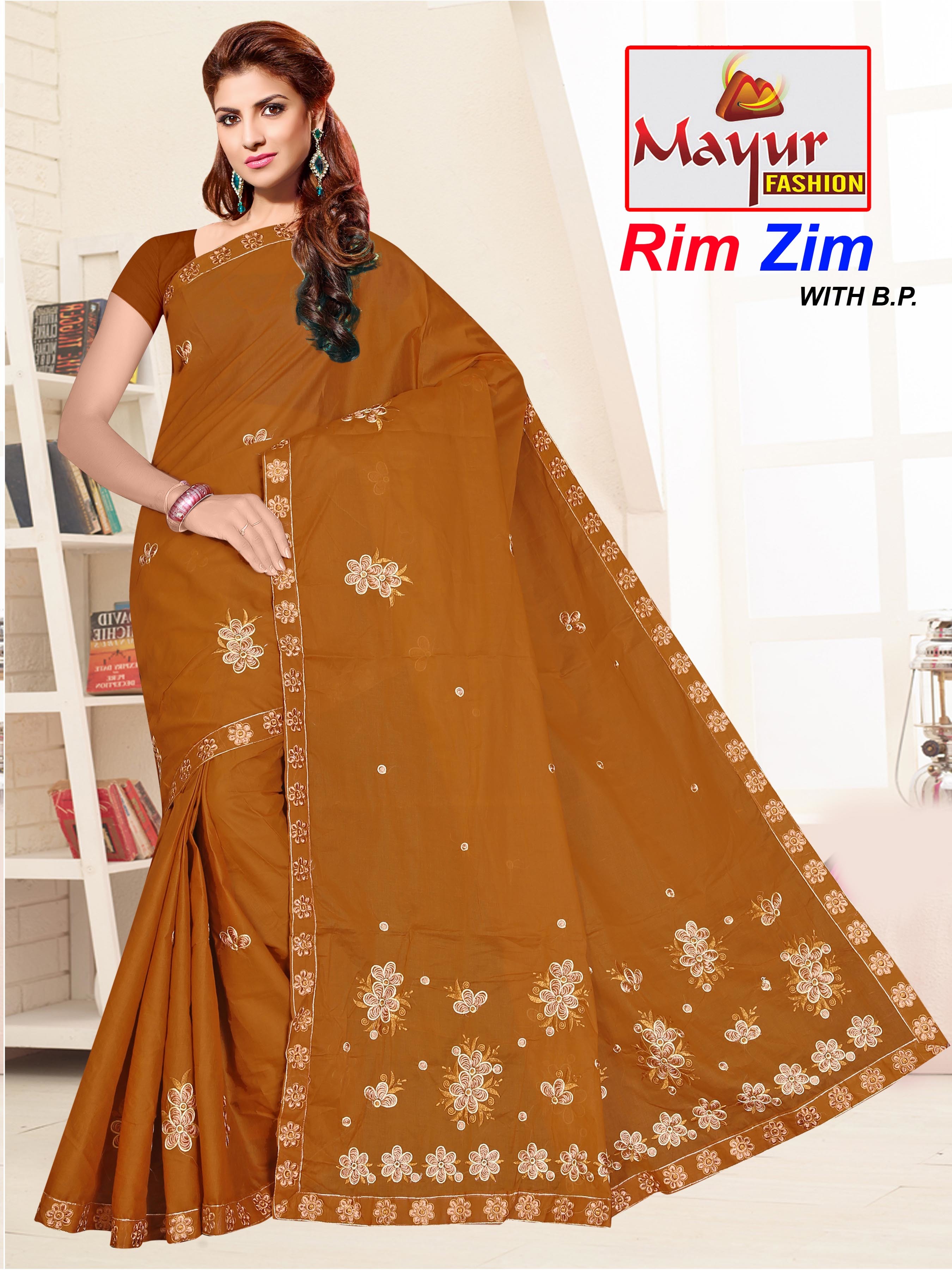 16 Ladies Embroidery Saree Suppliers