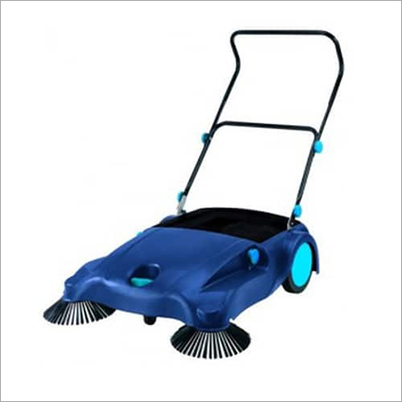 Blue Manual Sweeper