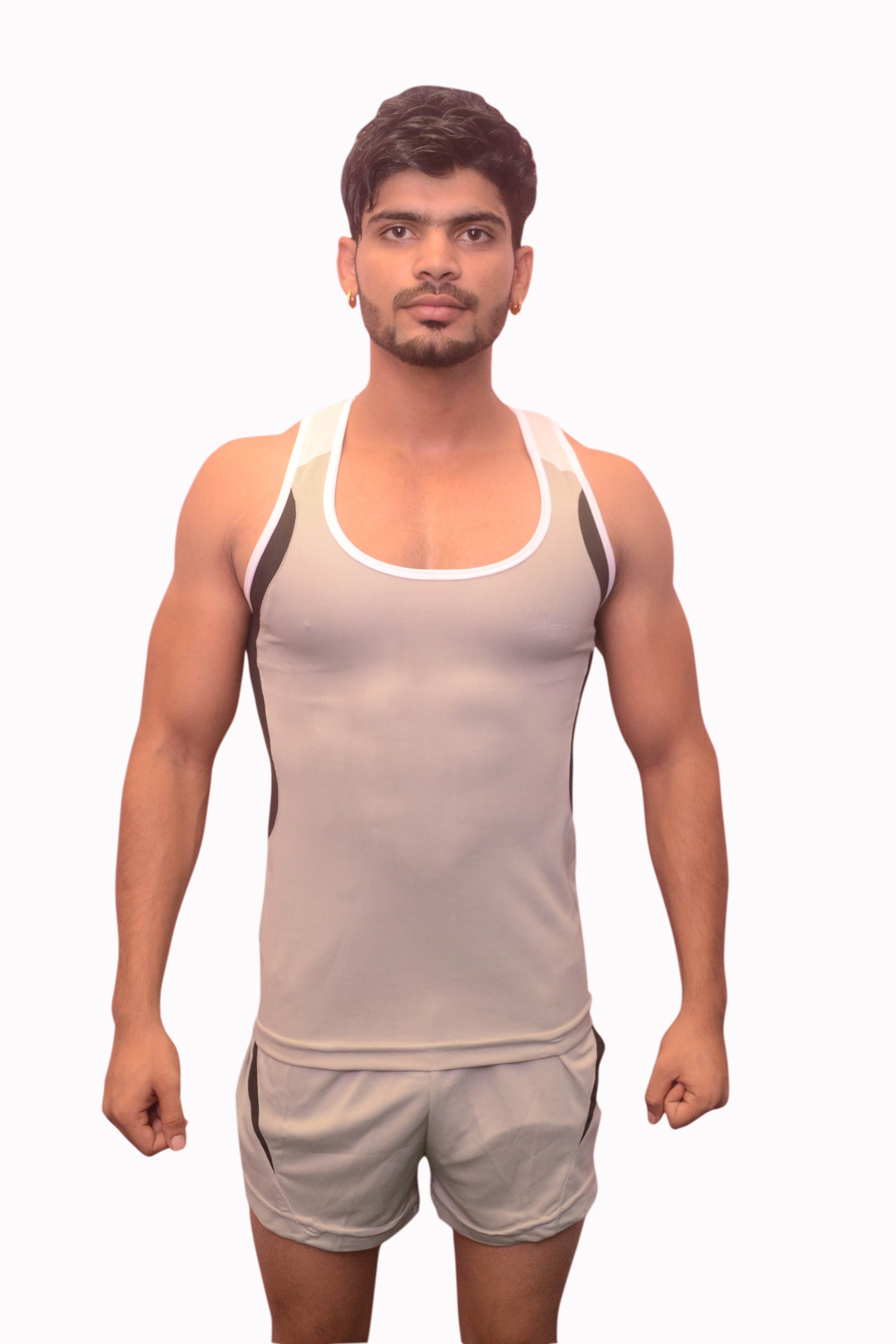 Athletic Kit - Cotton, Sizes M, L, Xl, Xxl, Color: White | Men's Summer Essentials For Active Adults