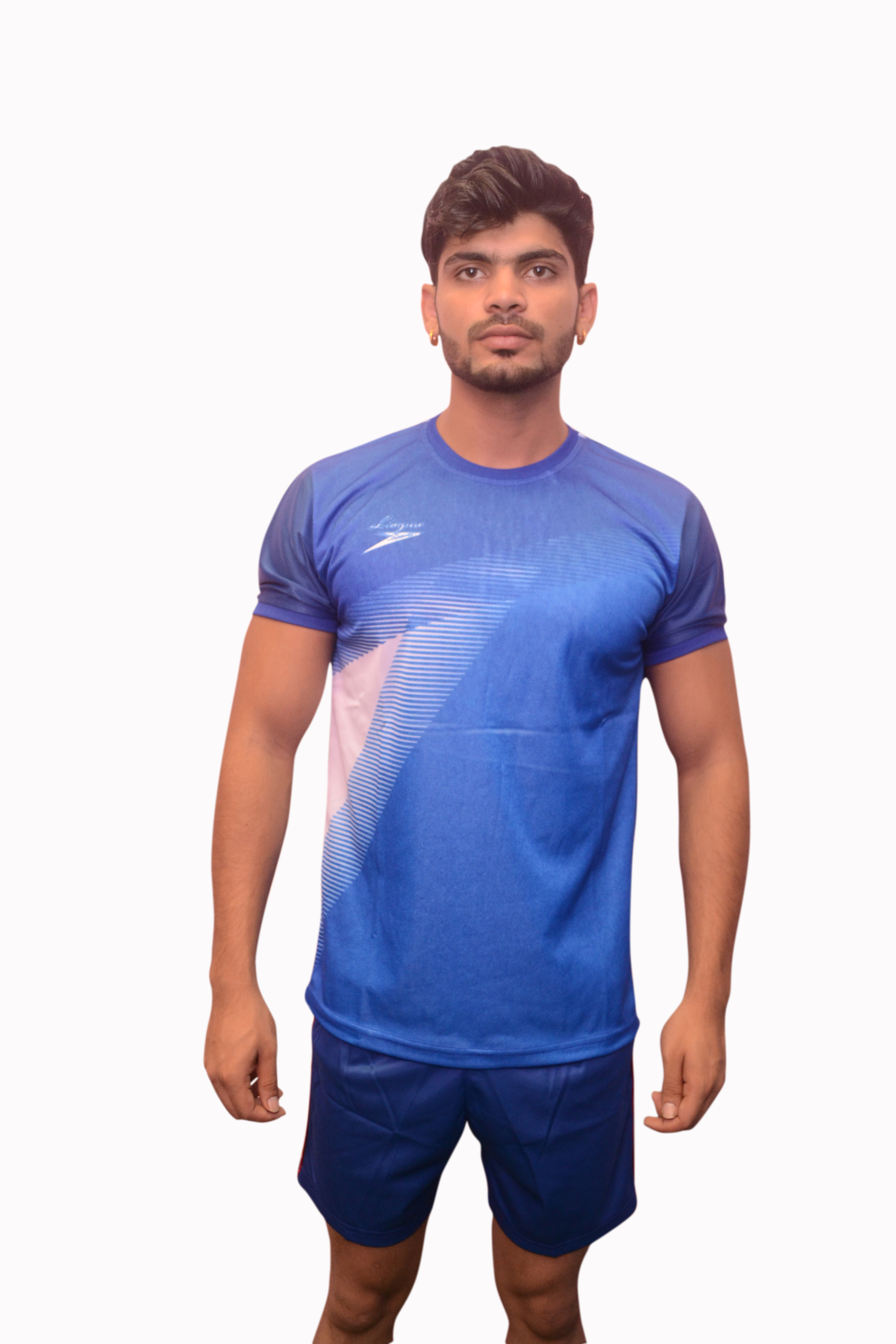Kabaddi Kit - Polyester Sweatshirt , Size: L, M, Xl, Xxl | Color: Blue, Cool Max: 1, Suitable For Adult Men In Summer Season