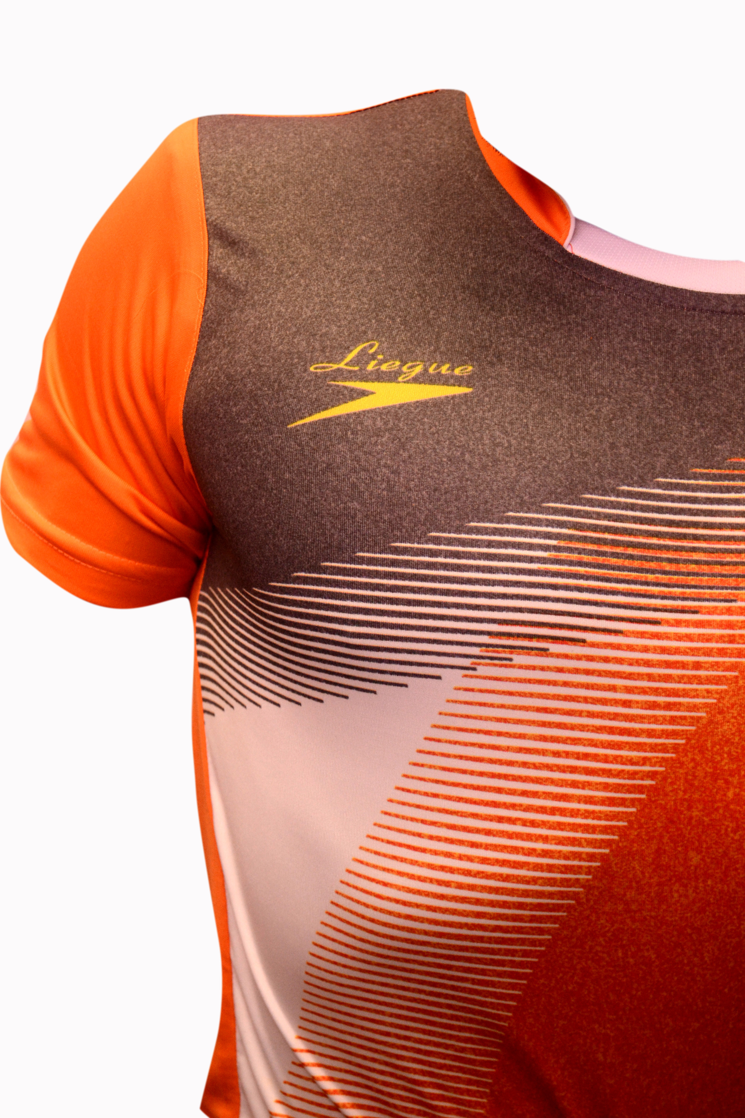 Netball Kit - Polyester Material, Size L/xl/xxl, Color Orange | Cool Max Fabric, Designed For Adult Men, Ideal For Summer Play