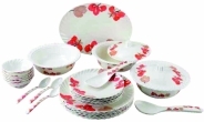फ्लोरा 40pc डिनर सेट