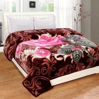 Double Bed Blanket Full Size, Polyester Fleece Material