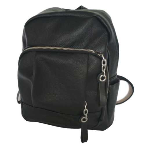 Various Color Leather Plain Backpack