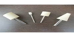 Felt Bob - 100% Wool, 10-20mm Diameter, 25-30mm Length, Off-white Color - Ideal For Polishing Molds, Dies, Models, And Various Surfaces