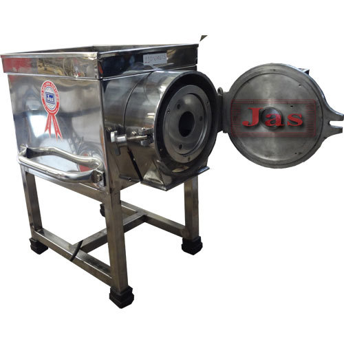 Dry Fruits Chips And Powder Making Machines - Stainless Steel, 558.8x431.8x533.4 Mm | 25-30 Kg/hr Capacity, Semi-automatic Operation, Easy To Clean