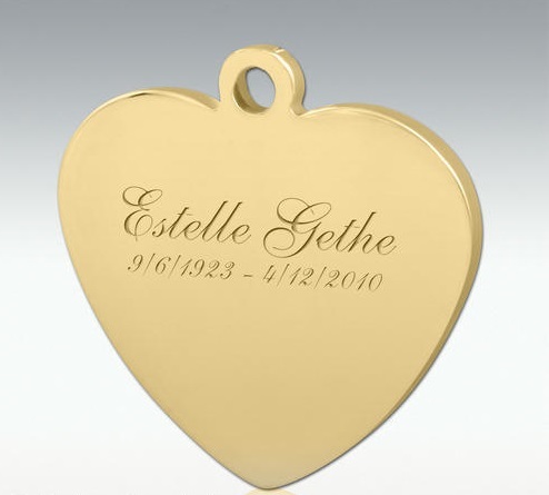 Silver Extra Large Fervent Floret Brass Cremation Urn