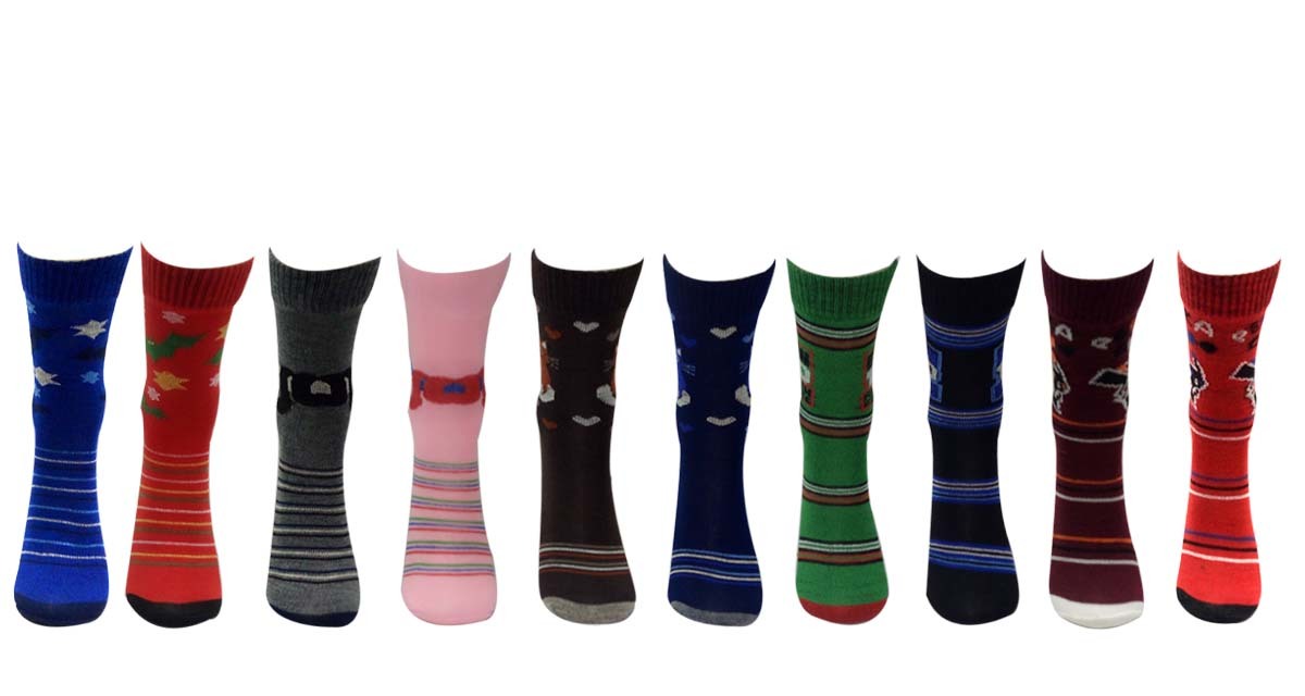Extra Stretchable Kids Socks