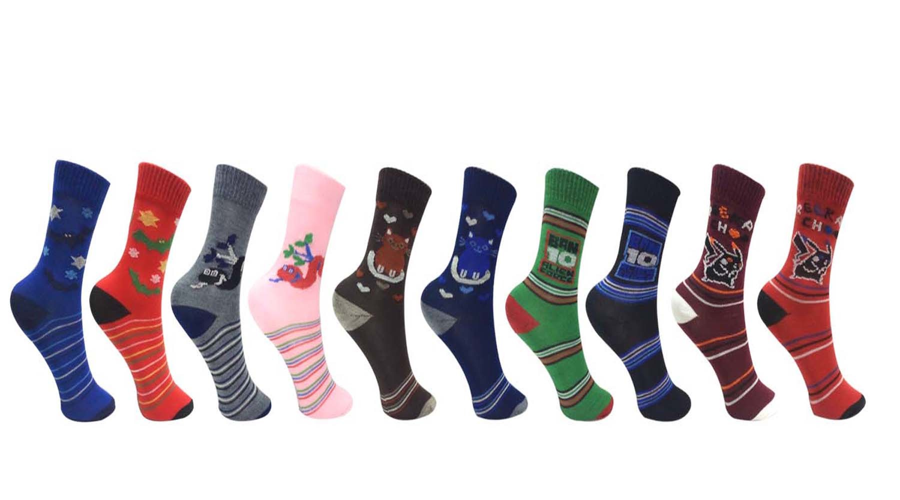 Extra Stretchable Kids Socks
