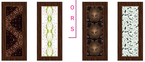 Digital Door Skin - Durable Finish for Screen Doors | Versatile Application for Commercial, Residential, Office, and Garden Use