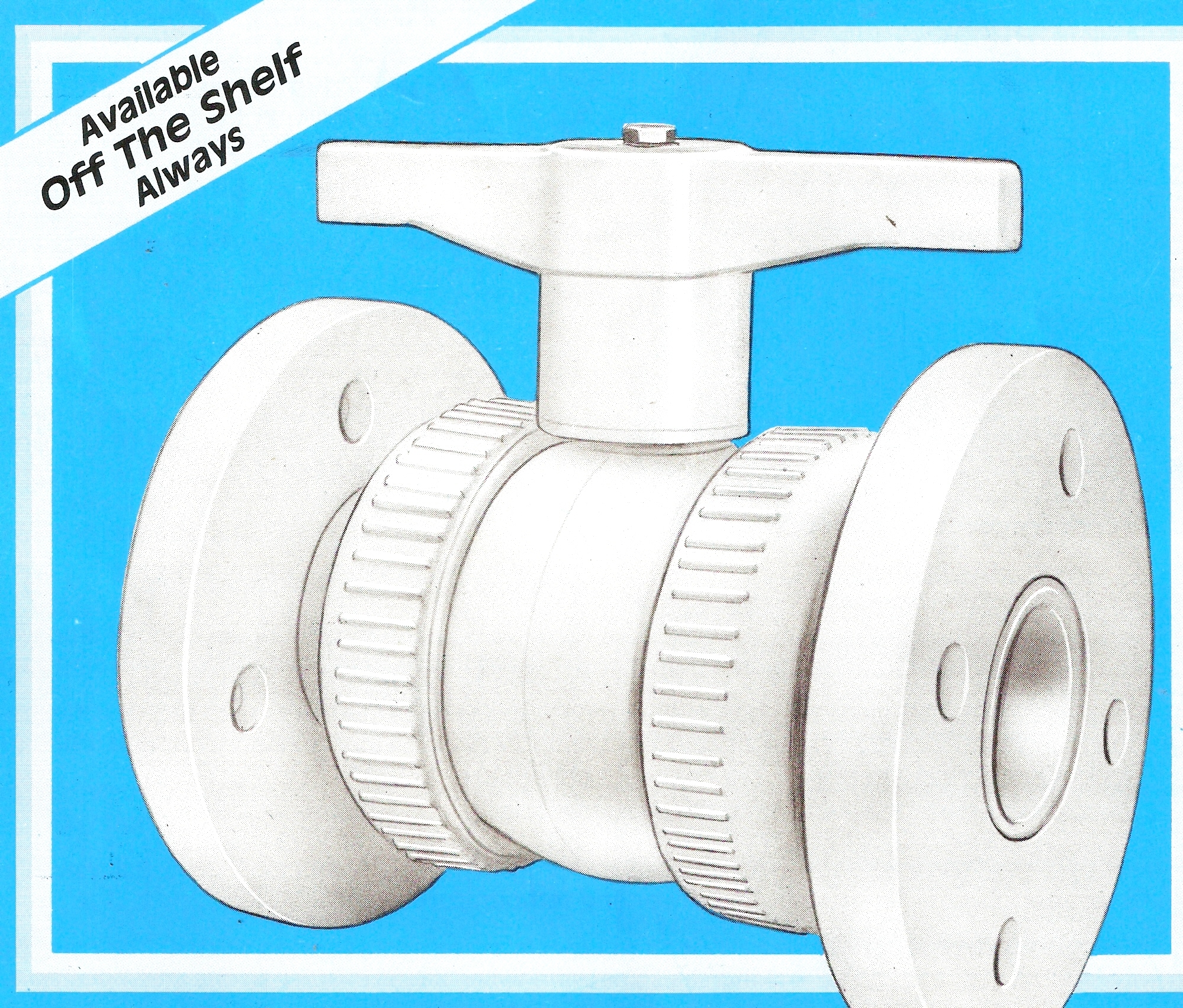 Polypropylene Ball Valve - Union Type Design Moulded With No-metallic Parts