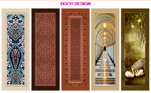 Laminate Door Skin Sheet - 3.5x6 & 4x8 Foot Sizes | Suitable for Commercial, Industry, Office, and Residential Applications, Primer Coated Surface