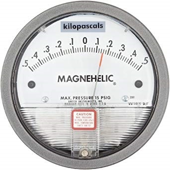 Dwyer 2300-1kpa Magnehelic Differential Pressure Gauge