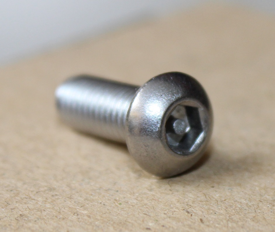 Pin-hex Security Screw Button Head Machine Screw Grade: Ss-304