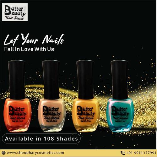 लाल रंग की नाखून पेंट