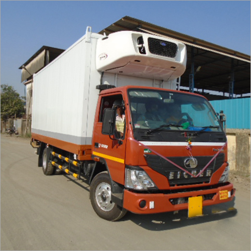 Eicher Fully Built Reefer Truck - Material: Stainless Steel