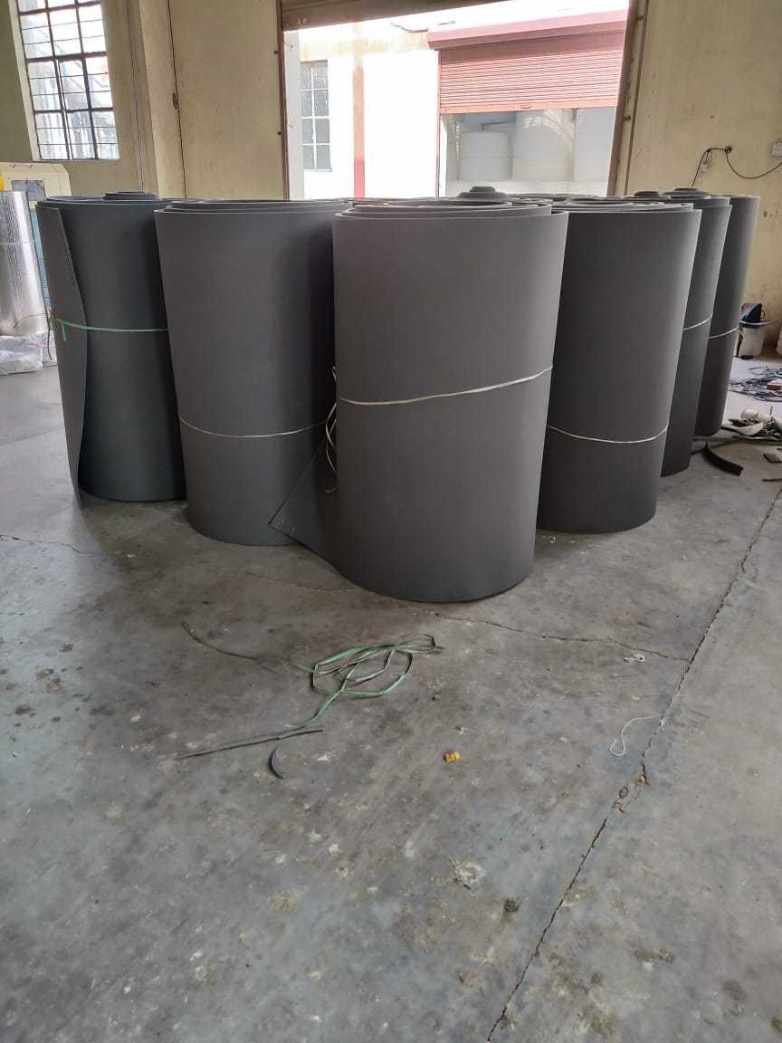 Black Xlpe Plain Foam Roll