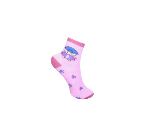 Soft and Colorful Designer Kids Socks - Cotton Blend, 5 Sizes, Pink | Soft, Durable, Breathable, Stylish, Comfortable, 5 Pairs
