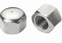 Hex Cap Nuts - Stainless Steel, Aesthetic Design As Per Din 1587 & Din 917 Standards