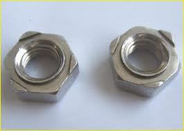 Hex Weld Nut - Metric Series Jis B 1196 , Stainless Steel, 6-sided Design For Limited Spaces