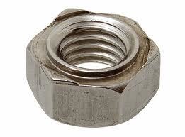 Hex Weld Nut - Metric Series Jis B 1196 , Stainless Steel, 6-sided Design For Limited Spaces