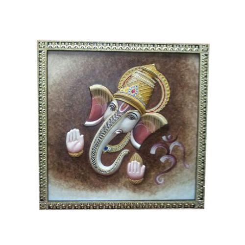 आशीर्वाद गणेश चेहरे की दीवार पर लटकने वाली सजावट