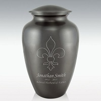 Black Hot Rod Classic Brass Cremation Urn Engravable