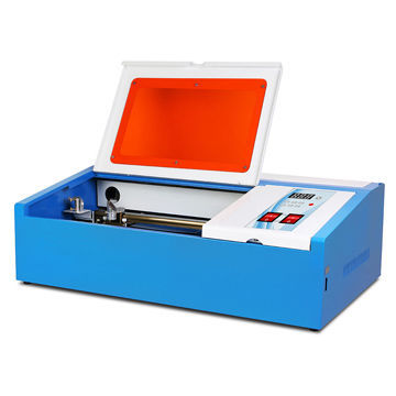 Blue Automatic Co2 Laser Cutting Machine